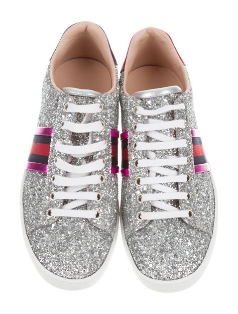 gucci glitter web sneaker replica